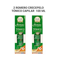 2 Romero Crecepelo Tónico Capilar 100ml